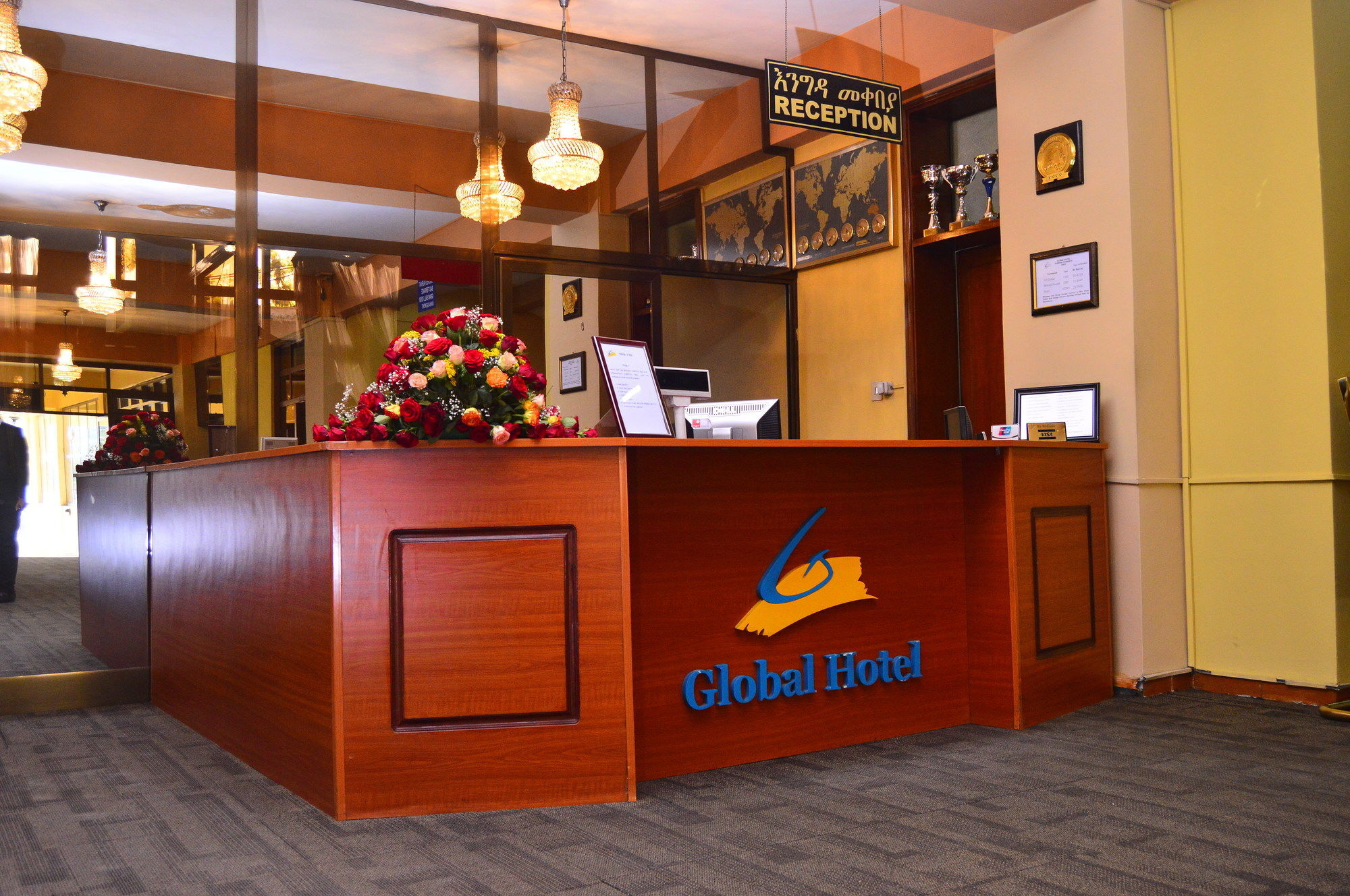 Global Hotel Addis Ababa Dış mekan fotoğraf